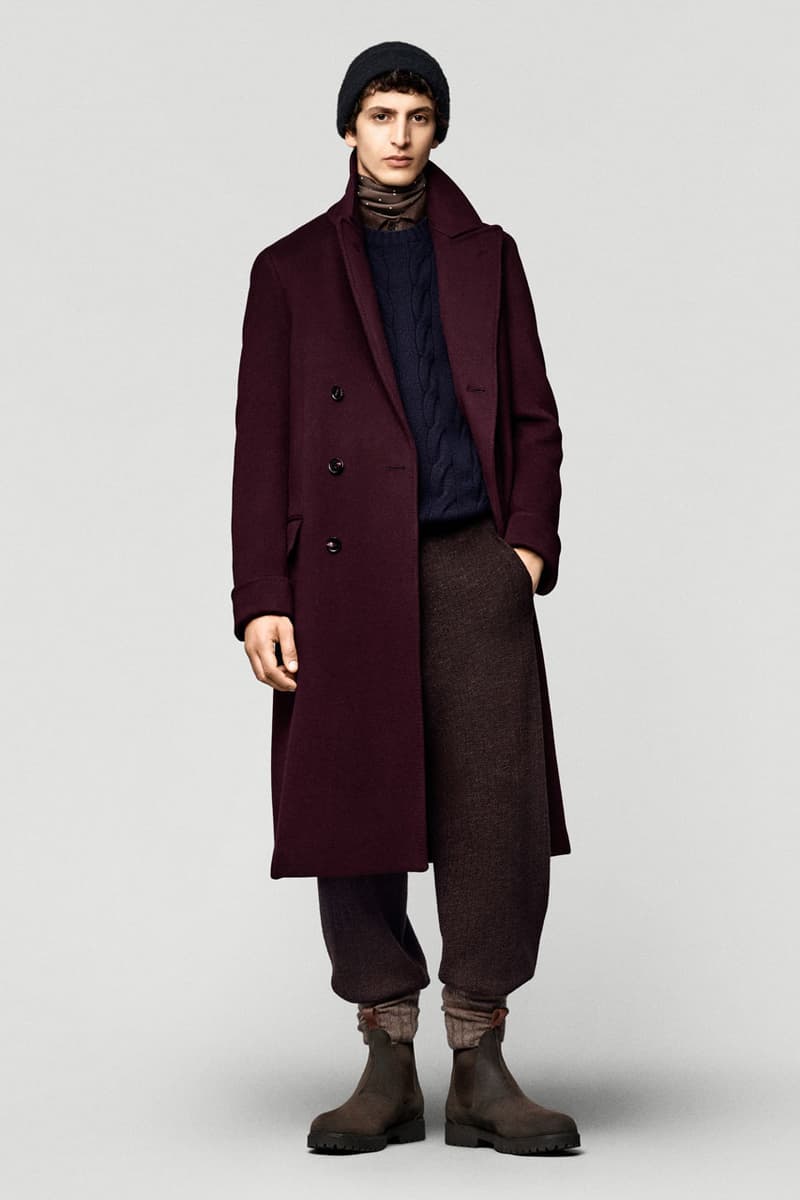 Loro piana fall winter 2025 2026 collection milan fashion week equestrian hunting jackets parka merino wool cashmere boots leather satin suit suede cheviot spagna jacket cape 