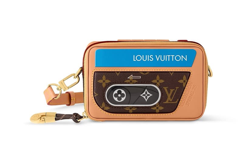 Louis Vuitton Drops Music Tech-Inspired Spring 2025 Accessories ipod cassette tape player wallet bag accessories pharrell williams