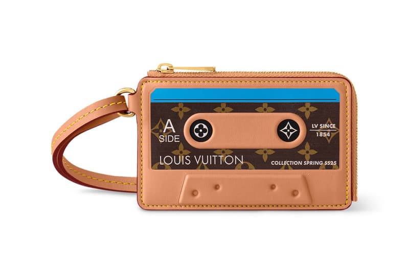 Louis Vuitton Drops Music Tech-Inspired Spring 2025 Accessories ipod cassette tape player wallet bag accessories pharrell williams