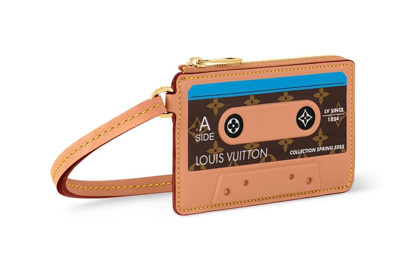 Louis Vuitton Drops Music Tech-Inspired Spring 2025 Accessories ipod cassette tape player wallet bag accessories pharrell williams