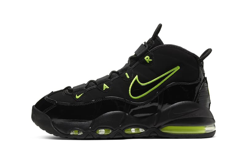 Nike Air Max Uptempo 95 "Black Volt" CK0892-001 Release Info swoosh archive sneaker high top basketball shoe 