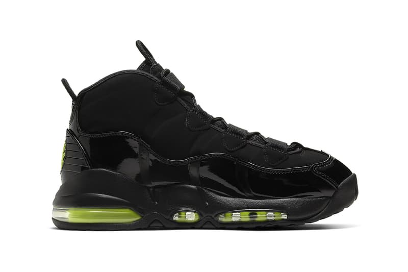 Nike Air Max Uptempo 95 "Black Volt" CK0892-001 Release Info swoosh archive sneaker high top basketball shoe 