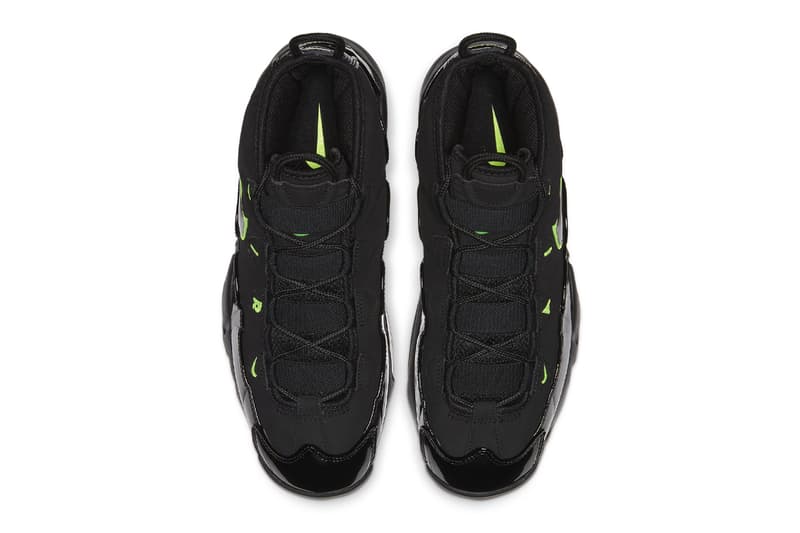 Nike Air Max Uptempo 95 "Black Volt" CK0892-001 Release Info swoosh archive sneaker high top basketball shoe