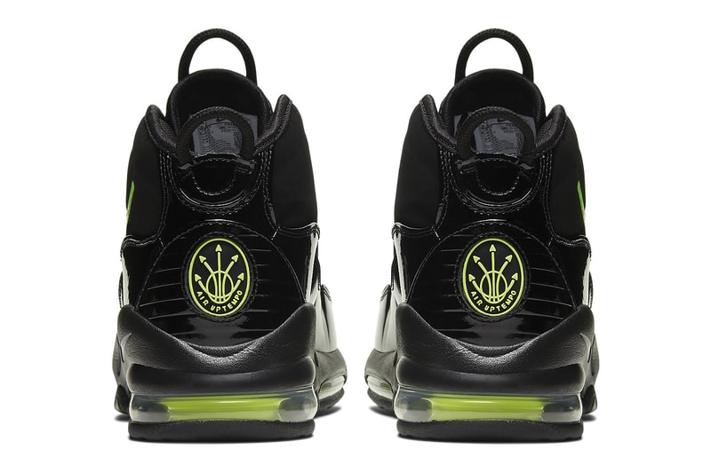 Nike Air Max Uptempo 95 "Black Volt" CK0892-001 Release Info swoosh archive sneaker high top basketball shoe 