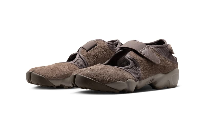 Nike Air Rift "Suede Pack" “Ironstone” “Photon Dust” “Parachute Beige” “Red Sepia” HQ1474-002 HQ1474-201 HQ1474-200 HQ1474-001 Release Info