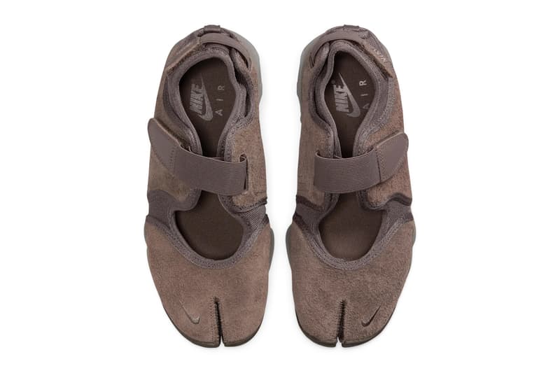 Nike Air Rift "Suede Pack" “Ironstone” “Photon Dust” “Parachute Beige” “Red Sepia” HQ1474-002 HQ1474-201 HQ1474-200 HQ1474-001 Release Info