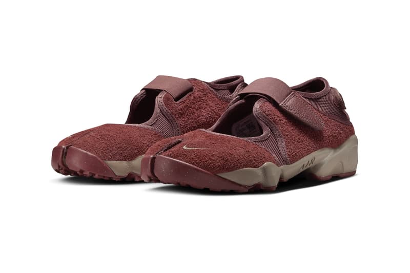 Nike Air Rift "Suede Pack" “Ironstone” “Photon Dust” “Parachute Beige” “Red Sepia” HQ1474-002 HQ1474-201 HQ1474-200 HQ1474-001 Release Info