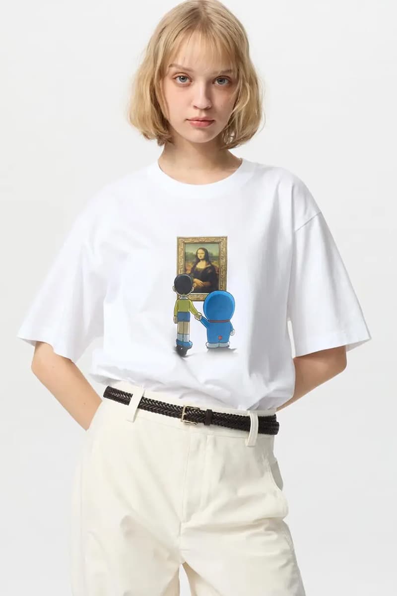 Uniqlo UT x 'Doraemon' x Louvre Museum Collection Release Info