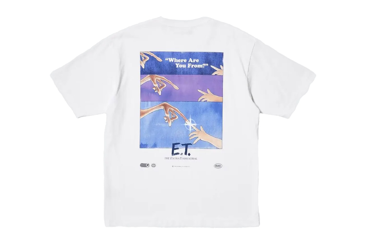 Universal Pictures Uniqlo UT jaws e t casper back to the future Collection Release Info