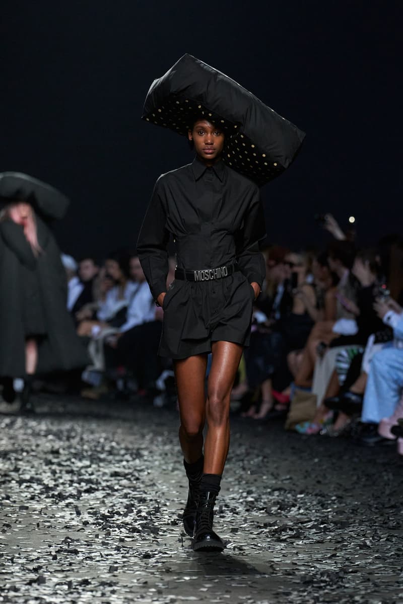 moschino fall winter 2025 runway colllection Adrian Appiolaza