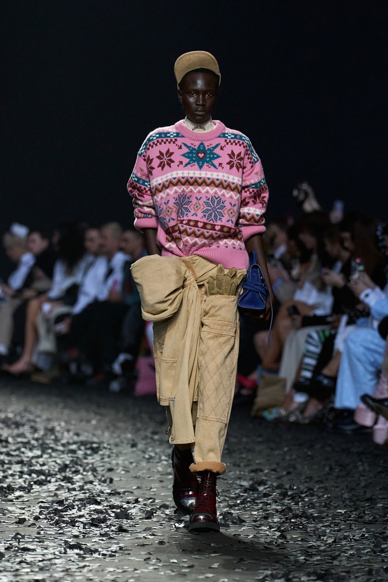 moschino fall winter 2025 runway colllection Adrian Appiolaza