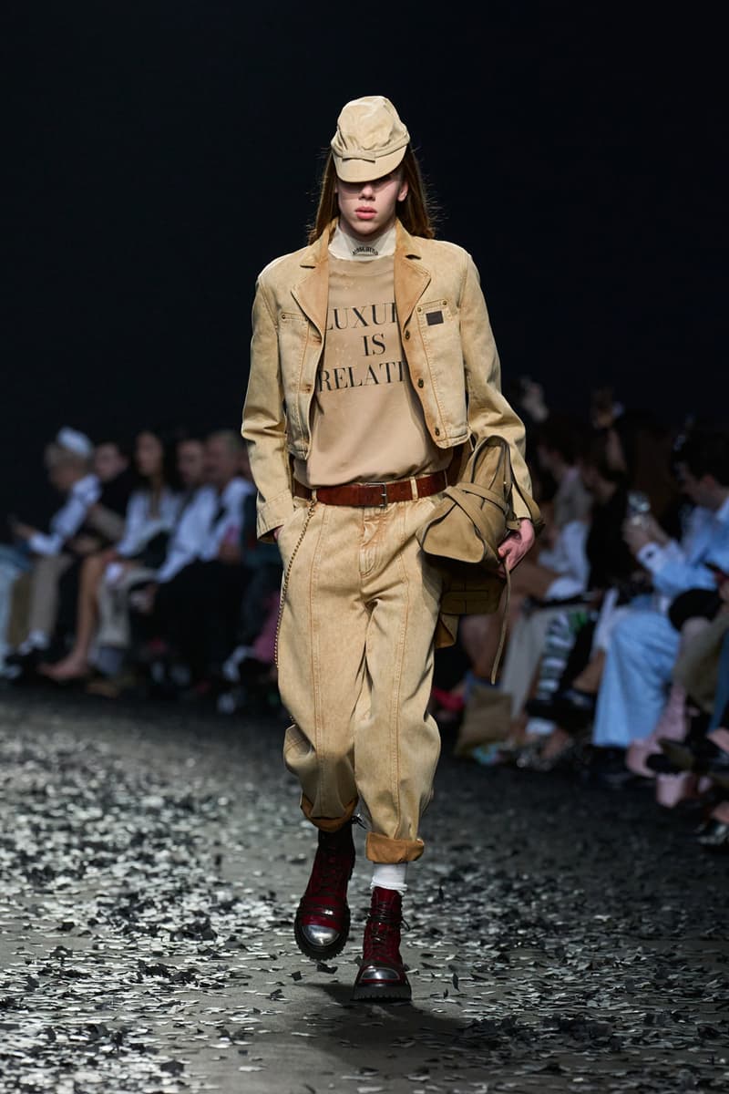 moschino fall winter 2025 runway colllection Adrian Appiolaza