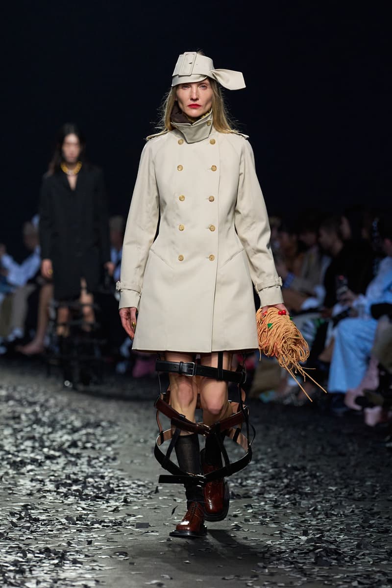 moschino fall winter 2025 runway colllection Adrian Appiolaza