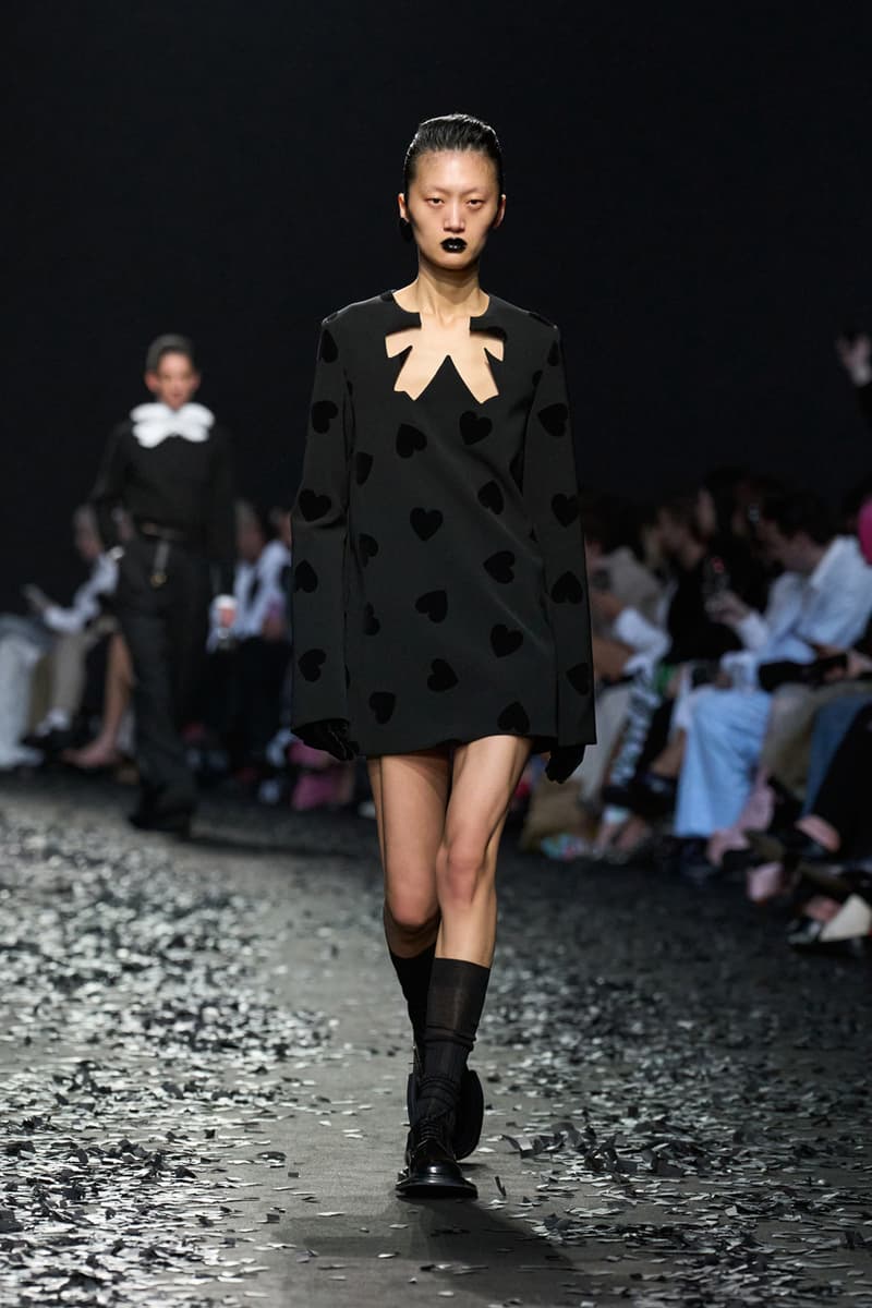 moschino fall winter 2025 runway colllection Adrian Appiolaza