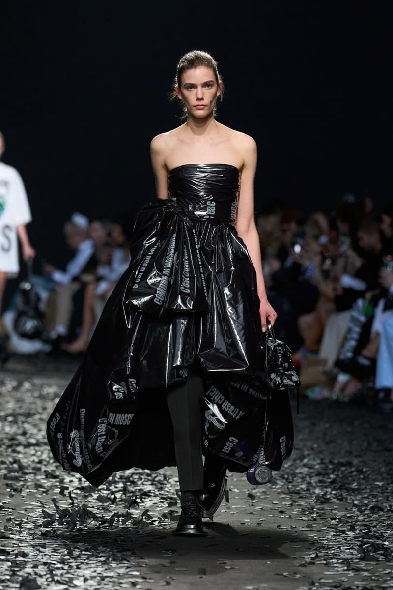 moschino fall winter 2025 runway colllection Adrian Appiolaza