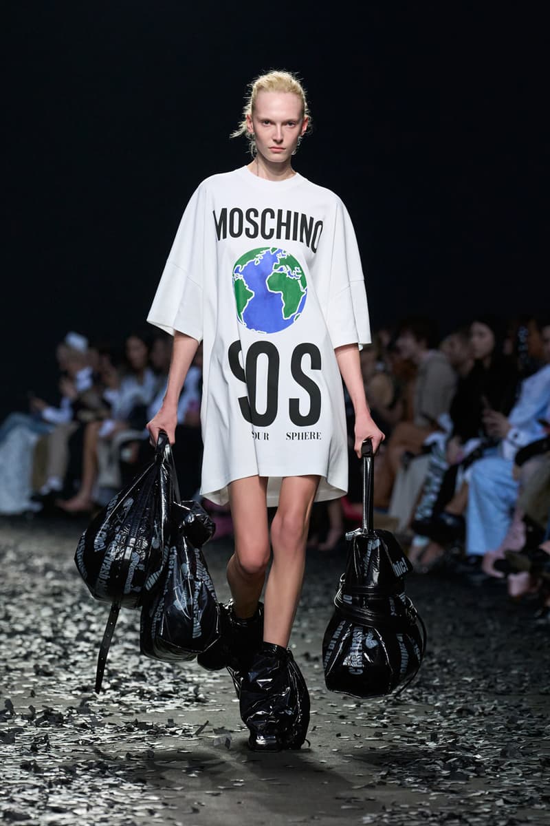 moschino fall winter 2025 runway colllection Adrian Appiolaza