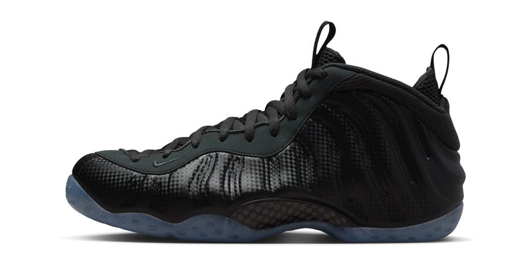 The Nike Air Foamposite One "Carbon Fiber" Drops This Month