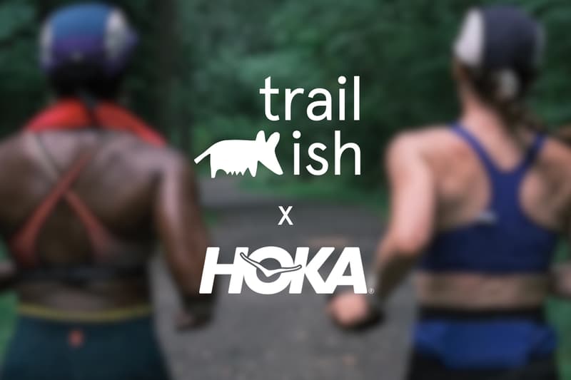 outlandish hoka trailish trail running partnership announcement info