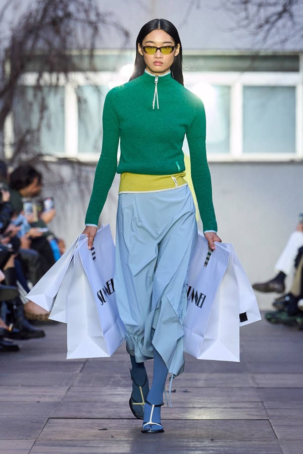 SUNNEI Fall/Winter 2025 Collection Milan Fashion Week FW25 Runway
