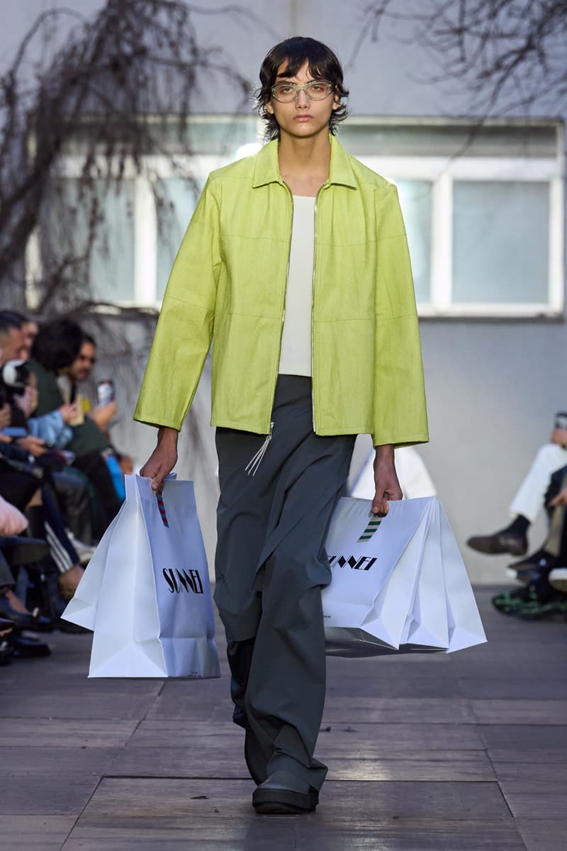 SUNNEI Fall/Winter 2025 Collection Milan Fashion Week FW25 Runway