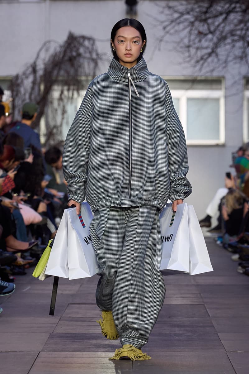 SUNNEI Fall/Winter 2025 Collection Milan Fashion Week FW25 Runway
