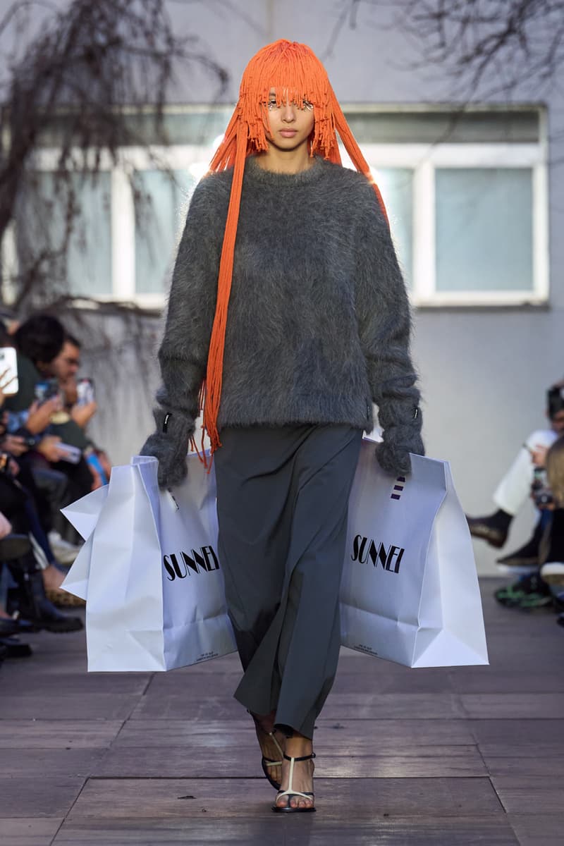 SUNNEI Fall/Winter 2025 Collection Milan Fashion Week FW25 Runway