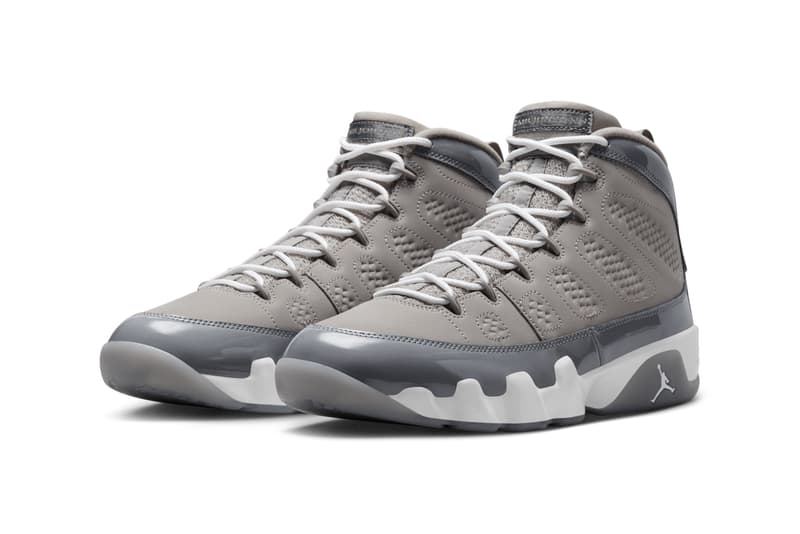 Air Jordan 9 "Cool Grey" To Return Next Year Medium Grey/Cool Grey-White HV4794-011 spring 2025 jordan brand jumpman basketball shoes