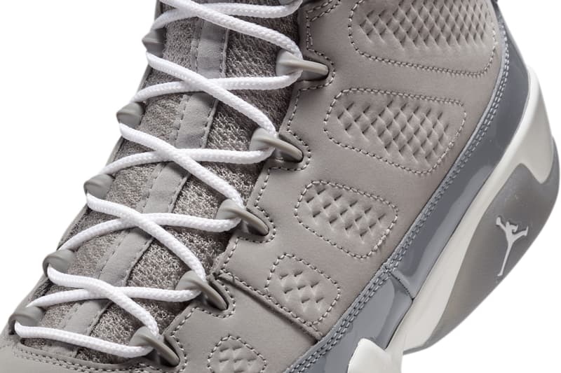 Air Jordan 9 "Cool Grey" To Return Next Year Medium Grey/Cool Grey-White HV4794-011 spring 2025 jordan brand jumpman basketball shoes