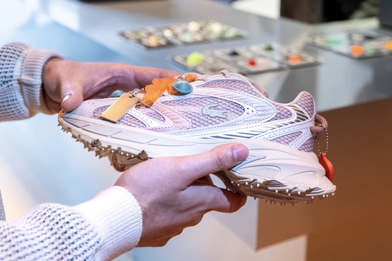 Lacoste LightClub L003 Neo Shot Sneaker launch event Lafayette Anticipations