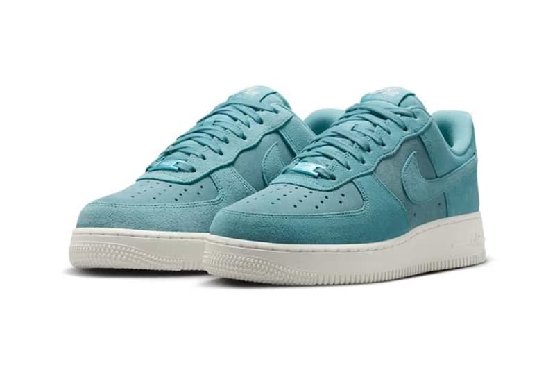 Nike Air Force 1 Low Blue Suede HJ5336-400 Release Info