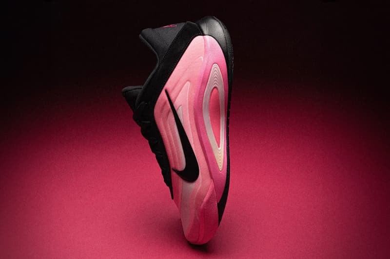 Nike A'One "Black/Hyper Pink" Has an Official Release Date aja wilson swoosh basketball las vegas aces wnba bam adebayo FZ8605-001