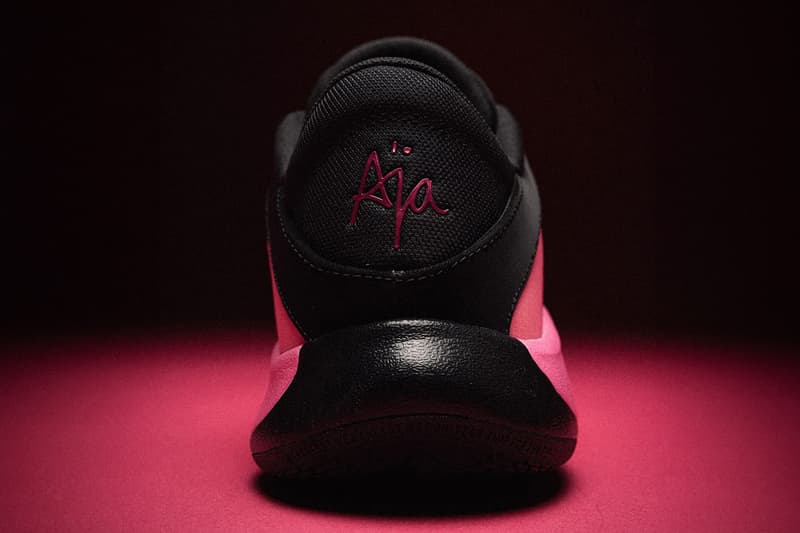 Nike A'One "Black/Hyper Pink" Has an Official Release Date aja wilson swoosh basketball las vegas aces wnba bam adebayo FZ8605-001