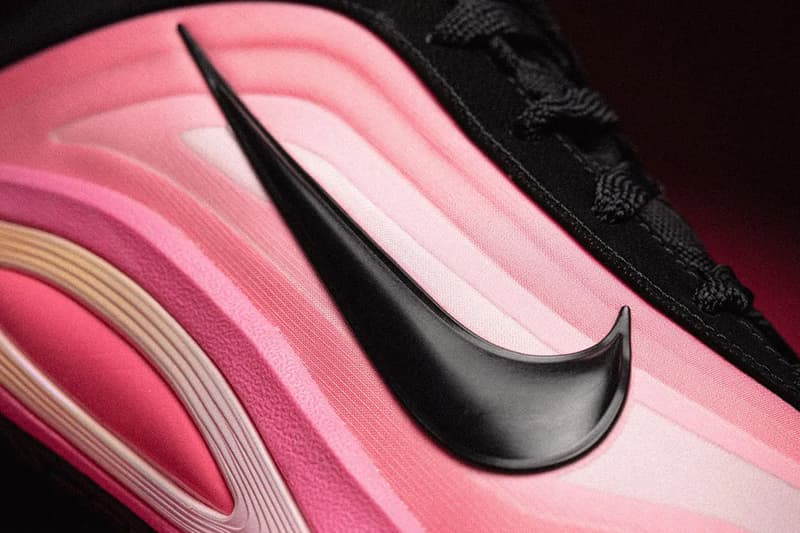 Nike A'One "Black/Hyper Pink" Has an Official Release Date aja wilson swoosh basketball las vegas aces wnba bam adebayo FZ8605-001