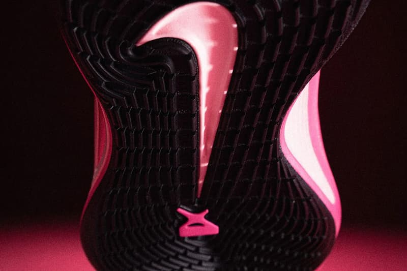 Nike A'One "Black/Hyper Pink" Has an Official Release Date aja wilson swoosh basketball las vegas aces wnba bam adebayo FZ8605-001