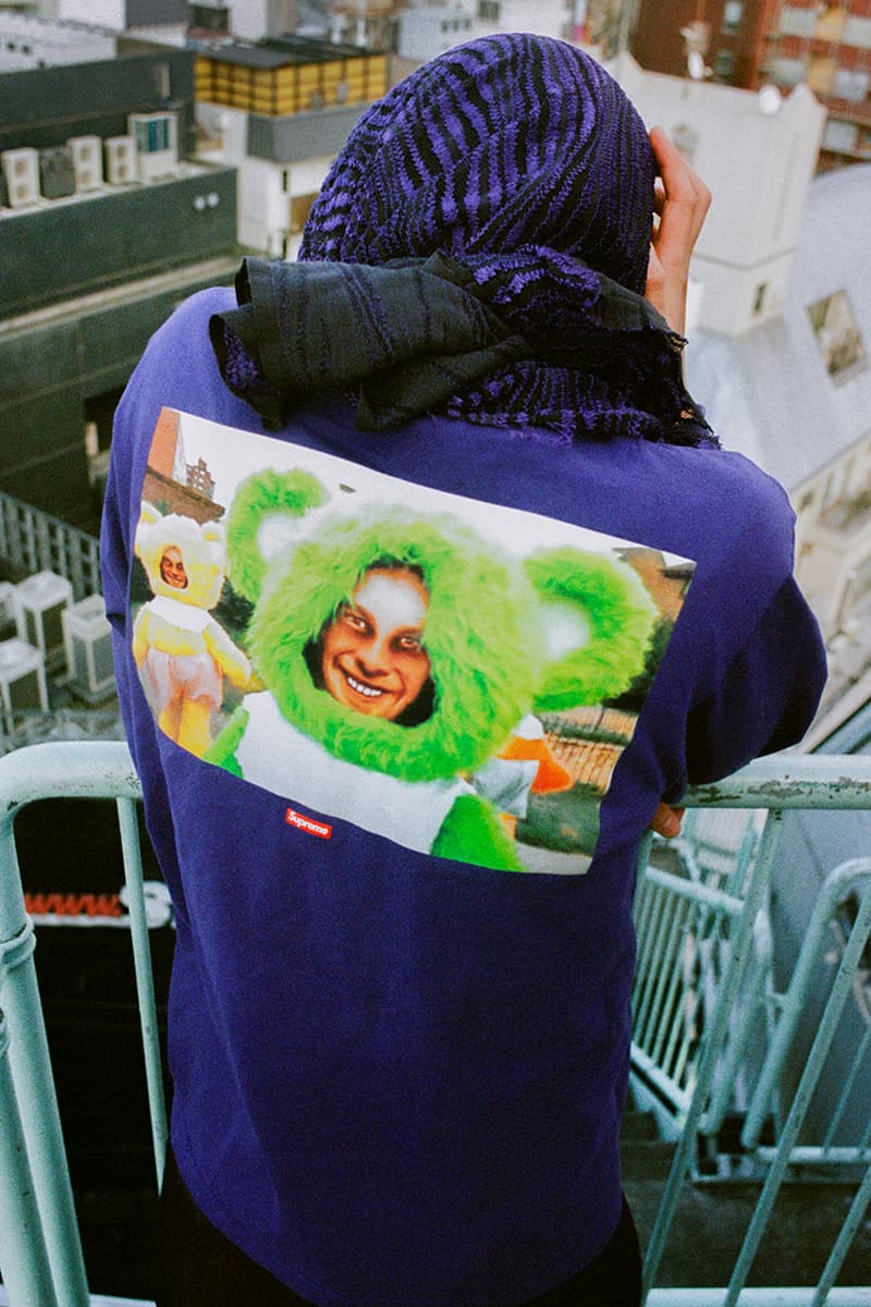 Supreme x Aphex Twin Spring 2025 Collaboration Chris Cunningham 'Richard D. James' '..aI Care Because You Do' "Donkey Rhubarb"