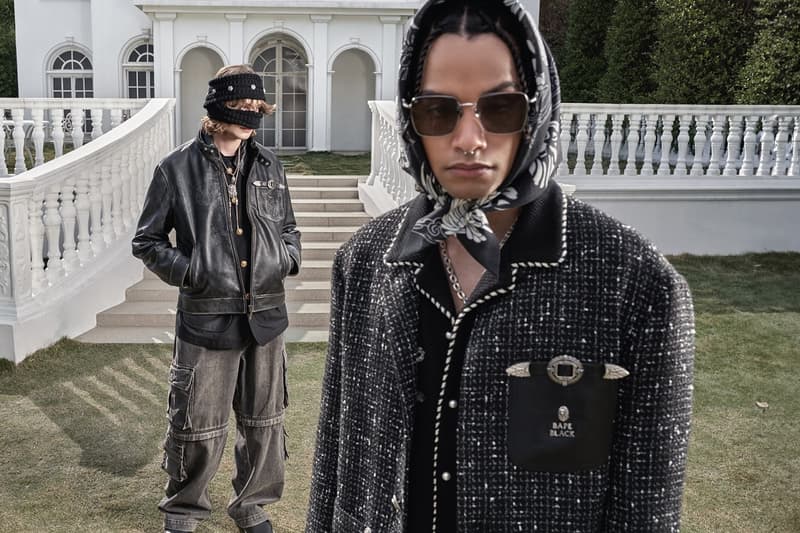 BAPE BLACK Releases  luxe Motorcore spring summer 2025 Collection