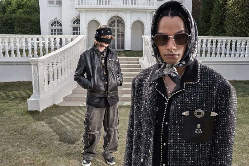 BAPE BLACK Releases  luxe Motorcore spring summer 2025 Collection