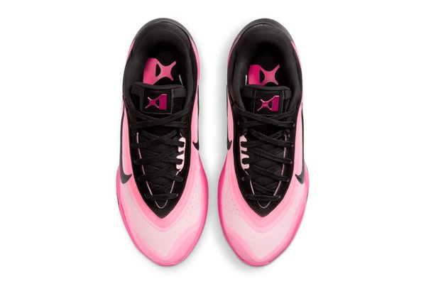 Nike A'One "Black/Hyper Pink" Has an Official Release Date aja wilson swoosh basketball las vegas aces wnba bam adebayo FZ8605-001 leo lights 
