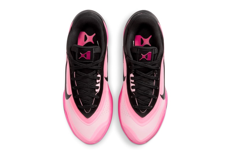 Nike A'One "Black/Hyper Pink" Has an Official Release Date aja wilson swoosh basketball las vegas aces wnba bam adebayo FZ8605-001 leo lights 