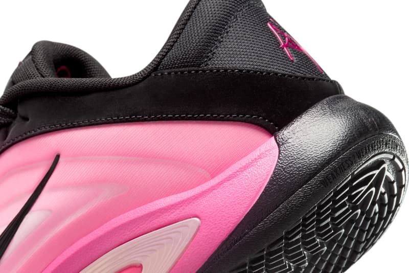 Nike A'One "Black/Hyper Pink" Has an Official Release Date aja wilson swoosh basketball las vegas aces wnba bam adebayo FZ8605-001 leo lights 