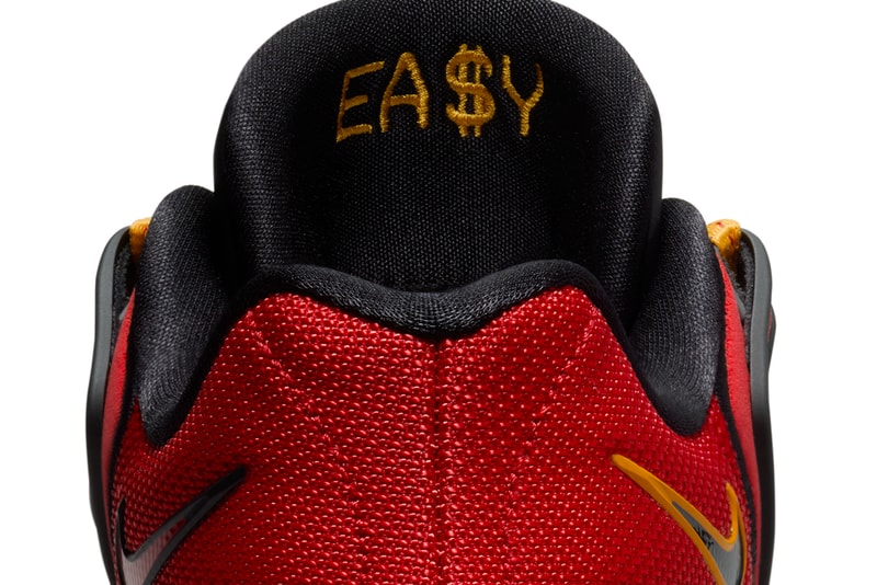 Nike KD 18 "Air Bakin" Has a Spring 2025 Release Date HV1992-600 Fire Red/Black-Amarillo kevin durant phoenix suns swoosh easy money sniper 