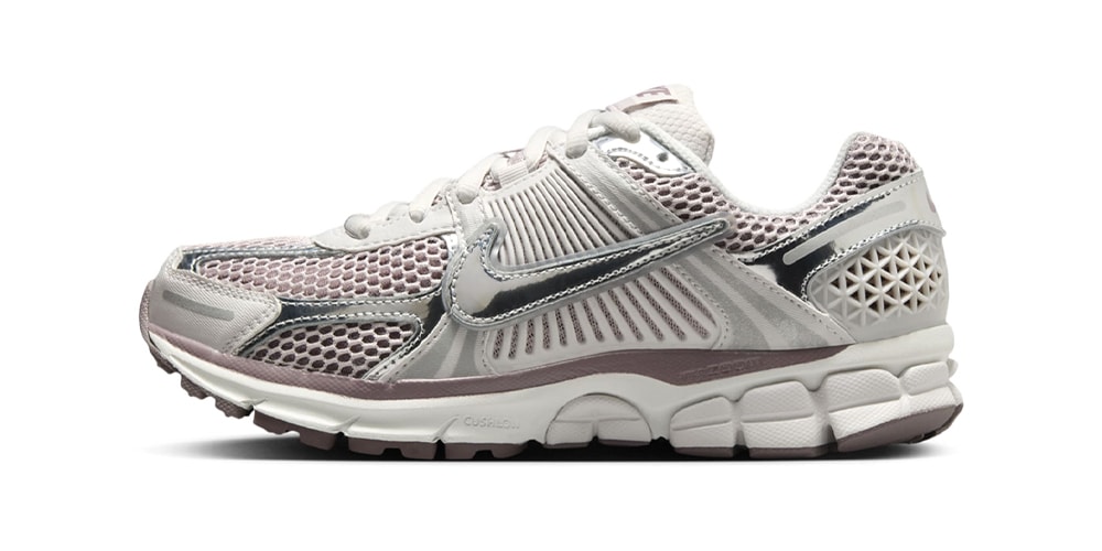 Nike Adds Chrome Detailing to the Zoom Vomero 5 "Platinum Violet"