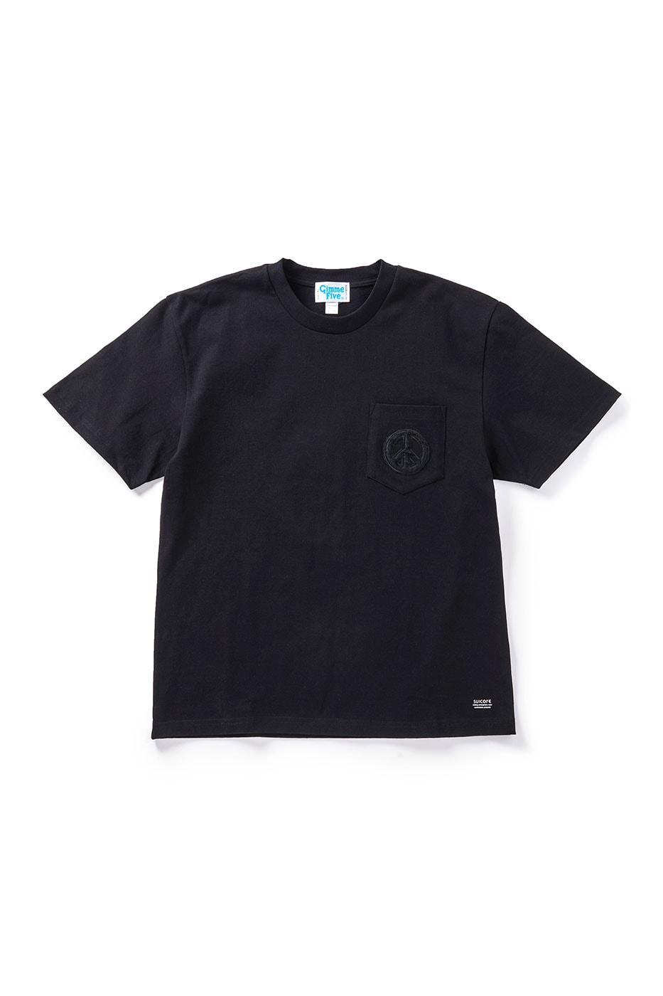 SUICOKE x Gimme Five Collaboration Pilo “Camel” “Blue” “Black” Peace Pocket S/S Tee Release Info