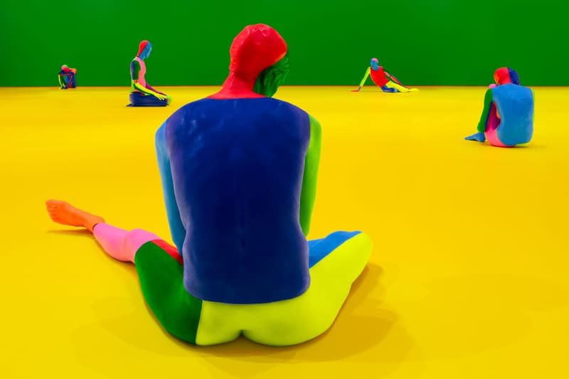 Ugo Rondinone 'the rainbow body' Exhibition Aspen Art Museum