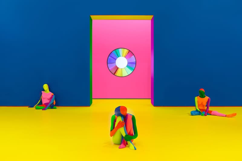 Ugo Rondinone 'the rainbow body' Exhibition Aspen Art Museum