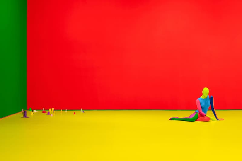 Ugo Rondinone 'the rainbow body' Exhibition Aspen Art Museum