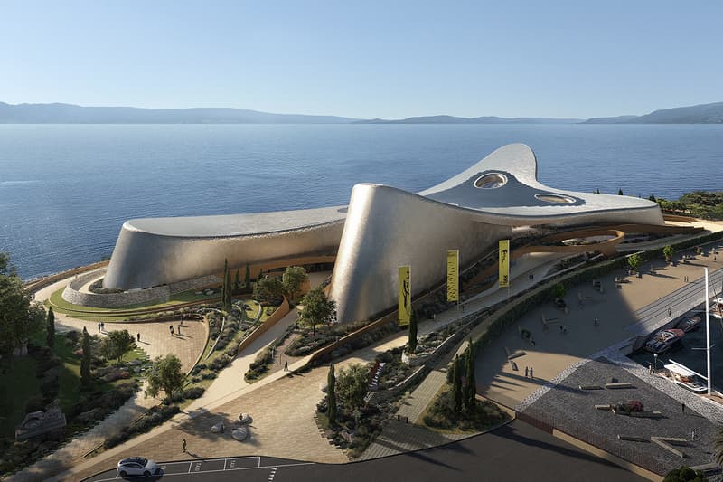 Zaha Hadid Architects Center of Mediterranean Culture Reggio Calabria Italy architecture