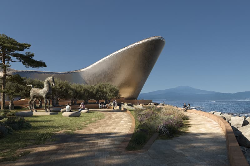 Zaha Hadid Architects Center of Mediterranean Culture Reggio Calabria Italy architecture