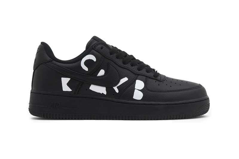 BLACK COMME des GARÇONS x Nike Air Force 1 Release Info