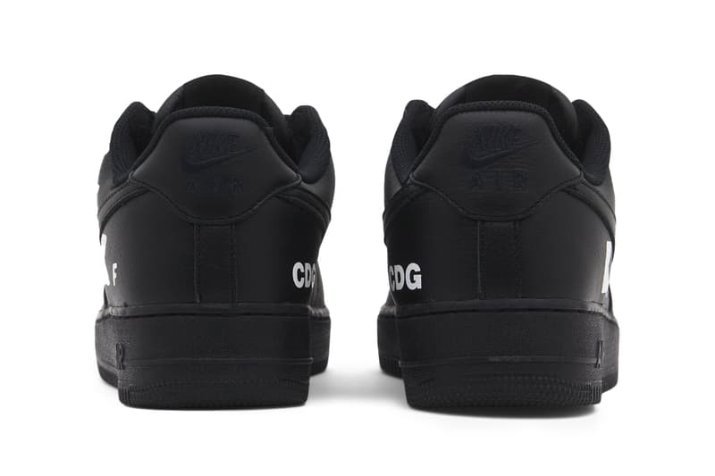 BLACK COMME des GARÇONS x Nike Air Force 1 Release Info